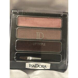 IsaDora Lip Triple Autumn Fruits #60 See Pictures  .19 oz Vintage New Rare Seal